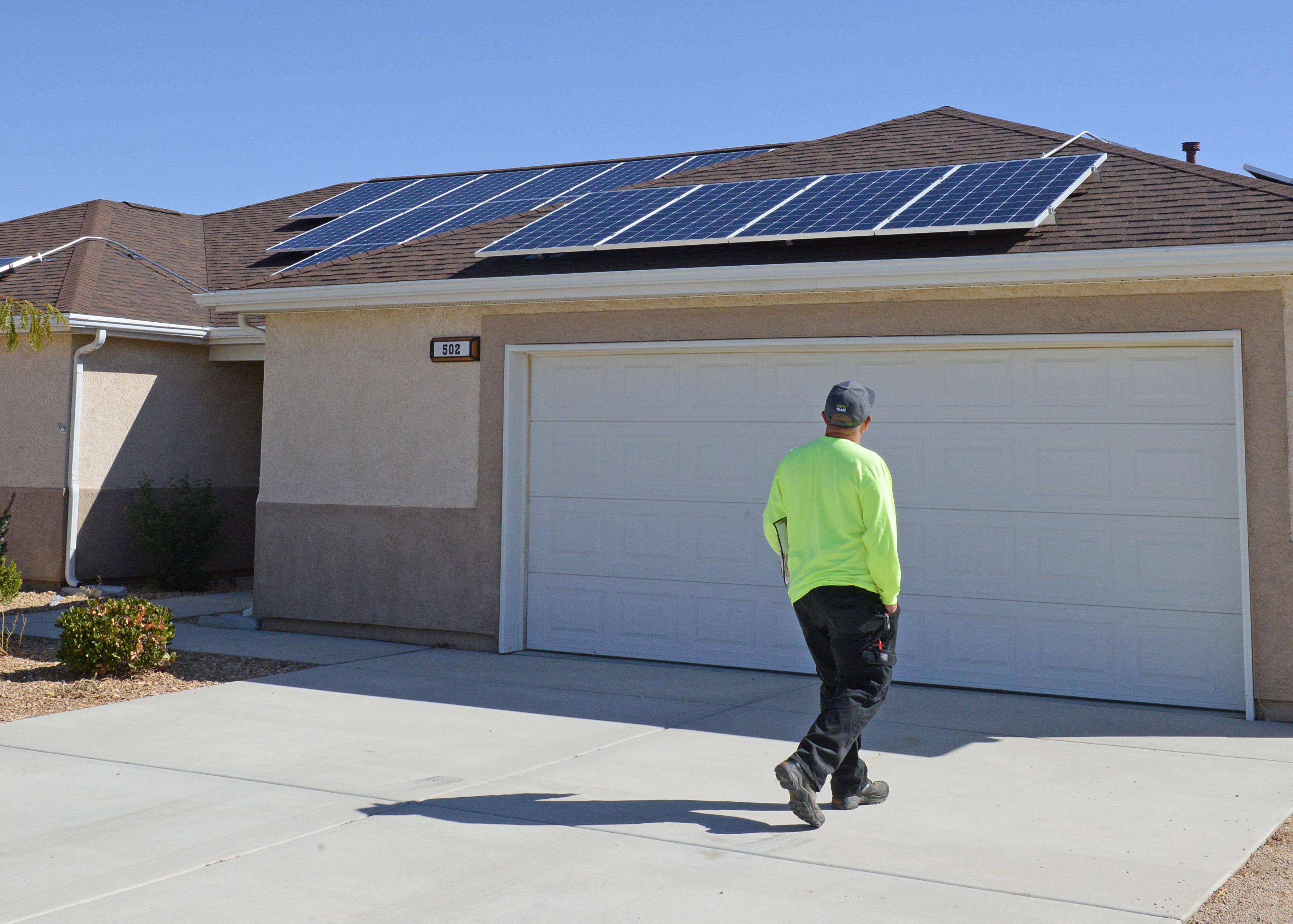 Going solar 368 homes to get solar panels as part of the Air Force’s