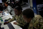 Active duty, reserve and National Guard service members participate in the Cyber Guard and Cyber Flag exercises sponsored by U.S. Cyber Command. The exercises focused on developing coordinated state government, National Guard, commercial enterprise, Defense Department and interagency responses to significant cyberspace-enabled attacks on U.S. domestic critical infrastructure by hostile actors