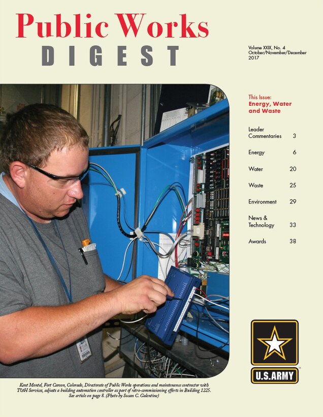 This Issue:
Energy, Water
and Waste

Leader
Commentaries 3
Energy 6
Water 20
Waste 25
Environment 29
News &
Technology 33
Awards 38