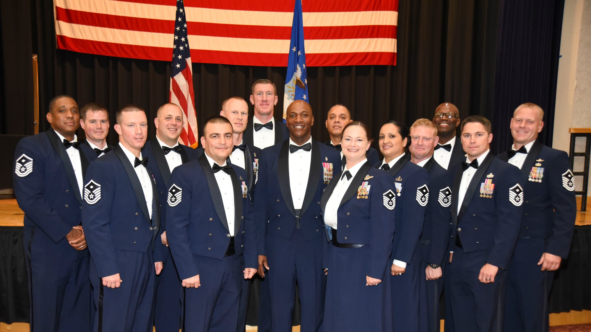 CMSAF visited McConnell for an enlisted call and to charge McConnell's newest SNCOs.