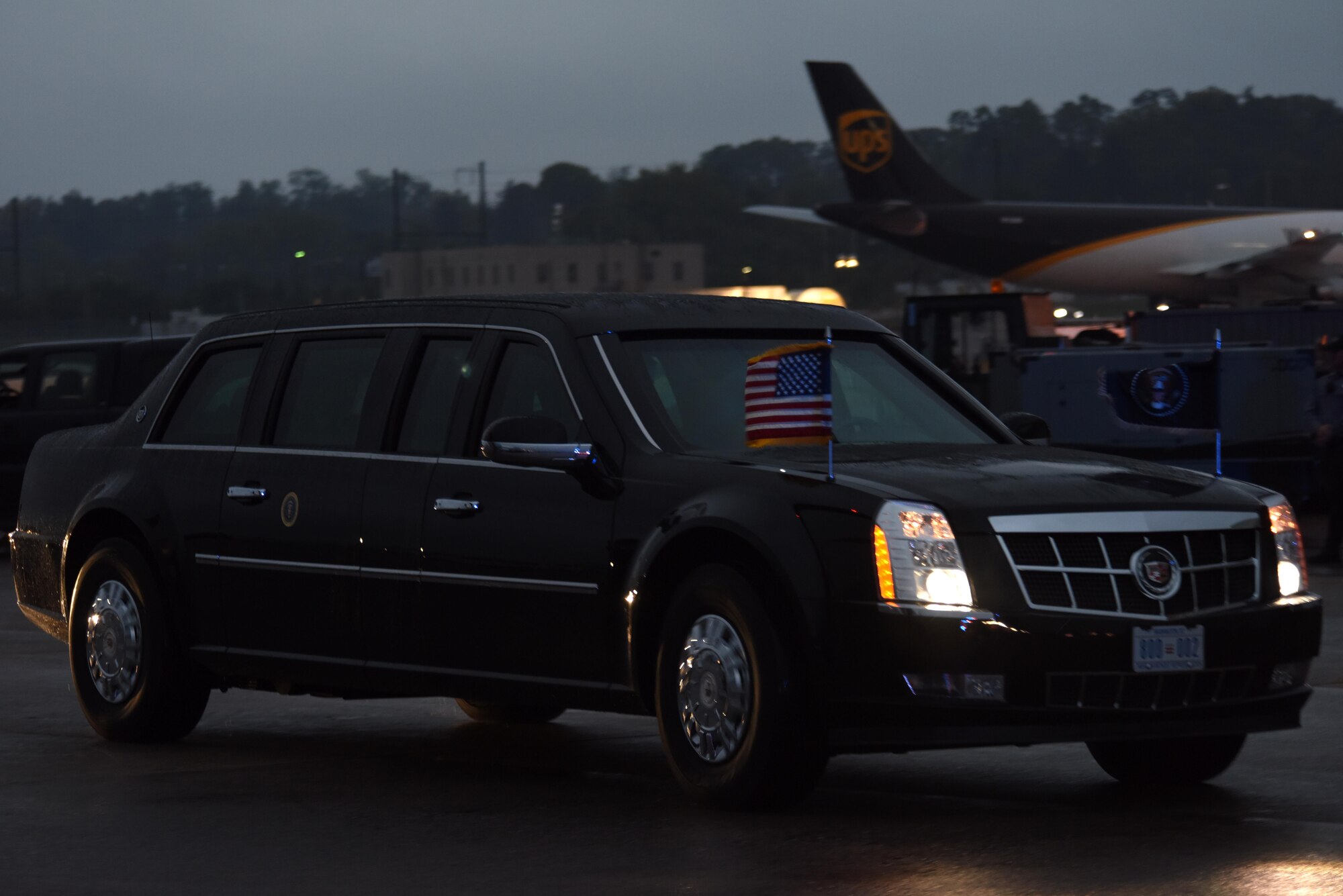 President Trump departs Middletown, Pa