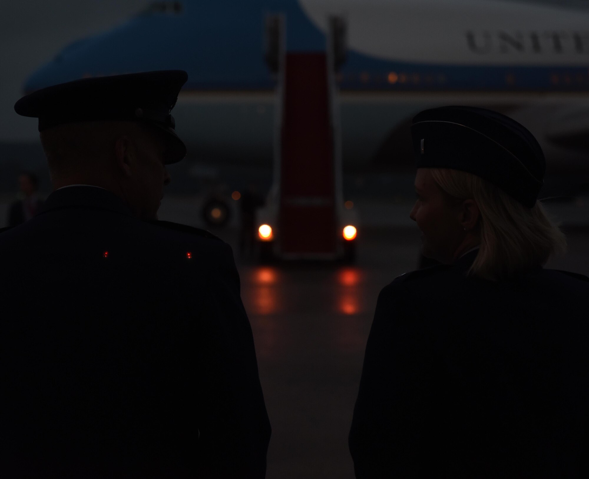 President Trump departs 193rd Special Operations Wing, Middletown, Pa