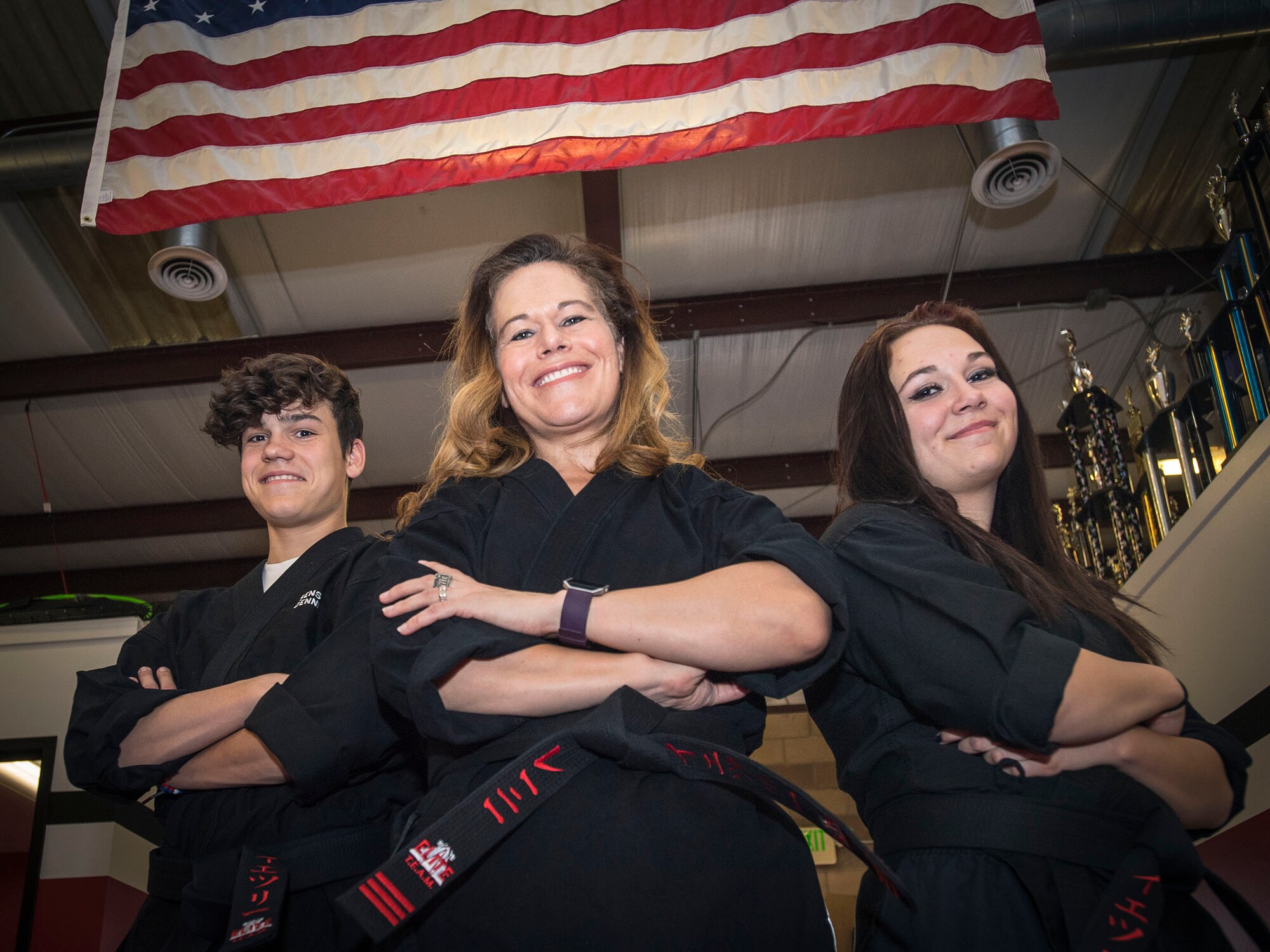 Black belts bring family together