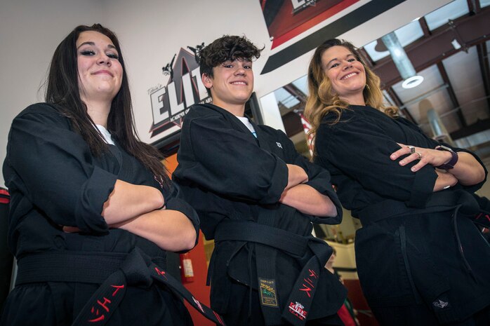 Black belts bring family together