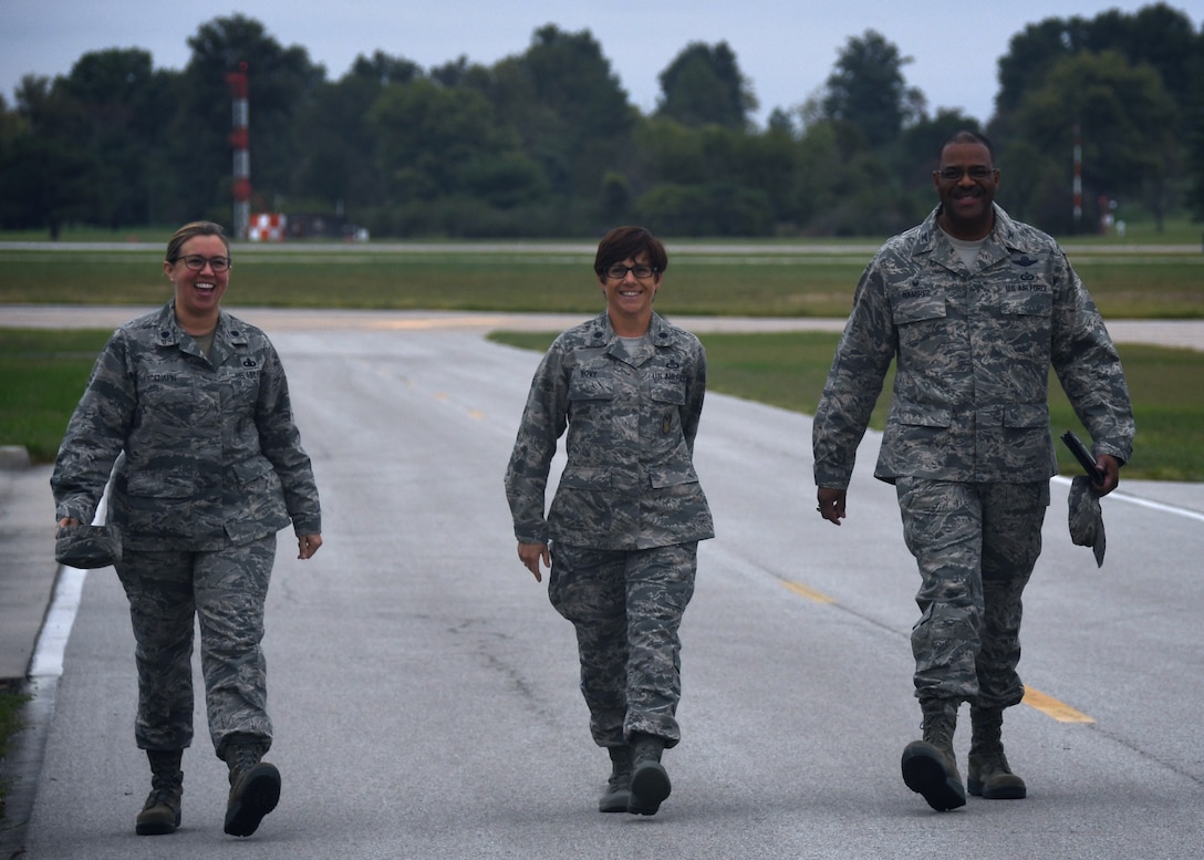 Ready to greet the team