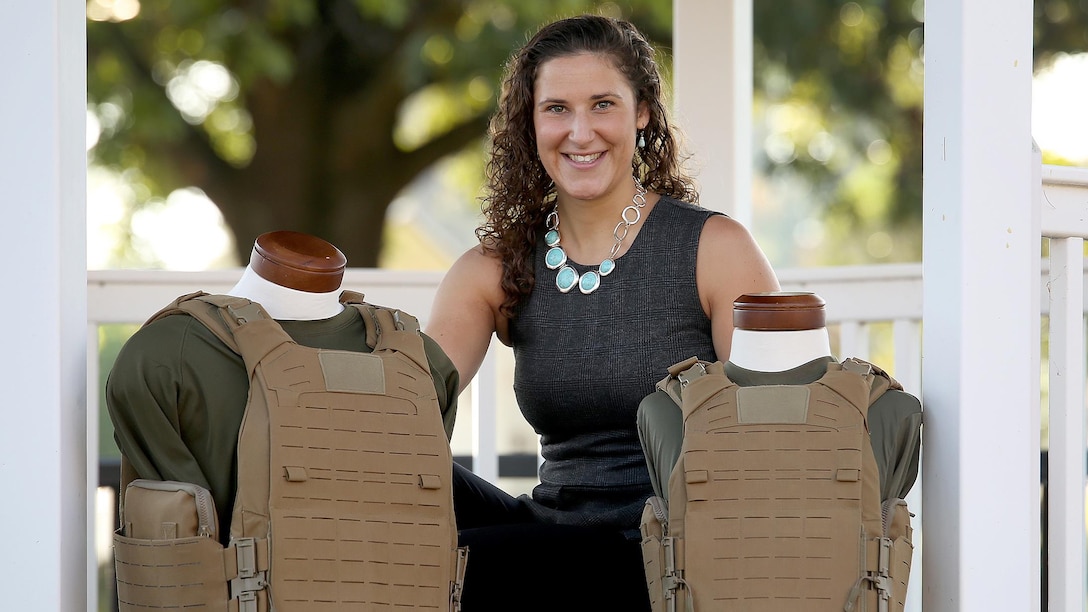 Flora “Mackie” Jordan, body armor engineer at Marine Corps Systems Command, recently developed a modular body armor system that is just as effective as, but 45 percent lighter than, the body armor system Marines currently use. Jordan recently received the “Promising Innovations Medal” at the Partnership for Public Service‘s annual Samuel J. Heyman Service to America Awards, which recognizes federal employees who are responsible for noteworthy and inspiring accomplishments in the federal workforce.