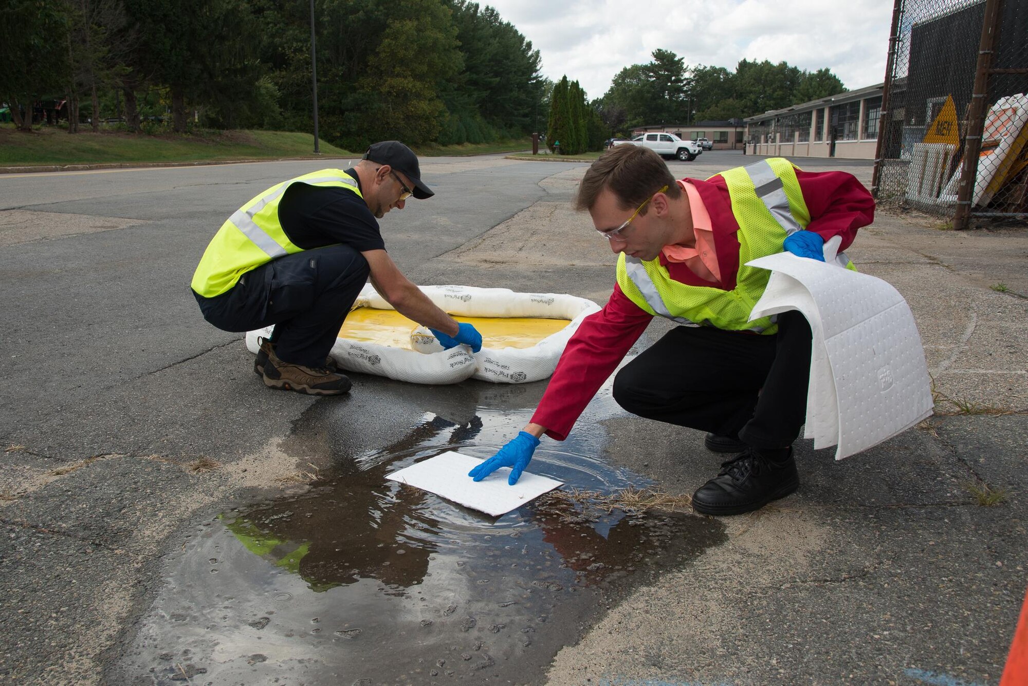 CE officials clean up stormwater