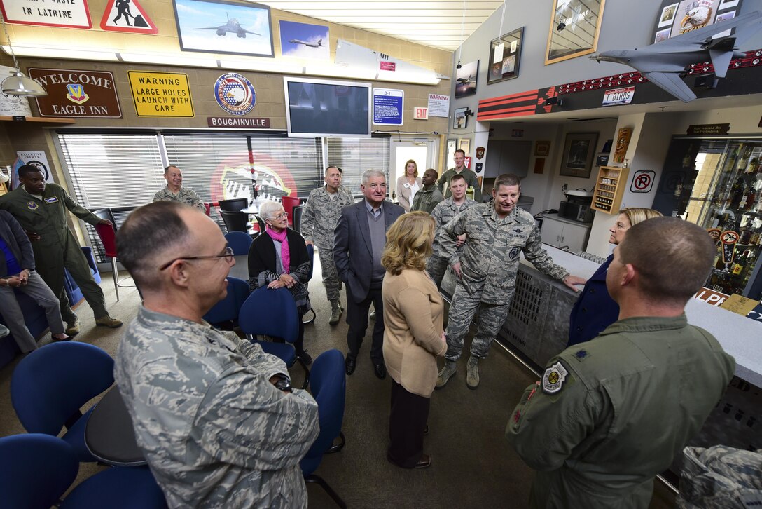 Leaders and spouses from across Air Force Global Strike Command participated in the 2017 Senior Leader Conference Oct. 3 to 6 at Ellsworth Air Force Base, South Dakota.