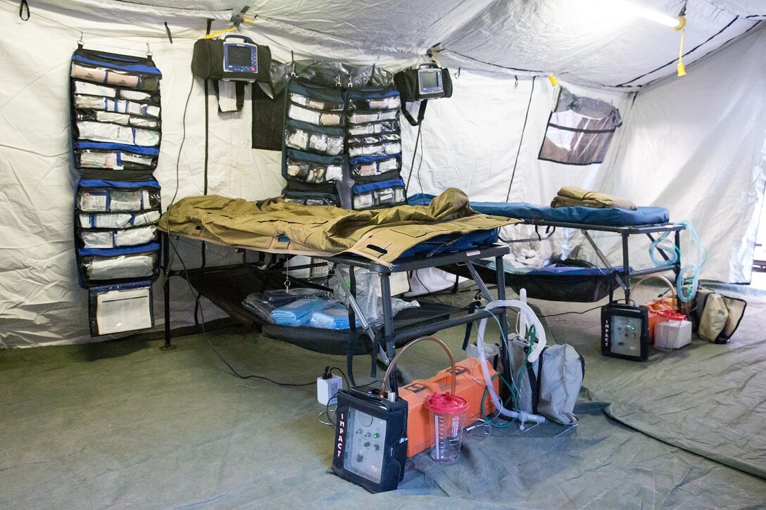 Zuckerberg Hospital Surgical Tent