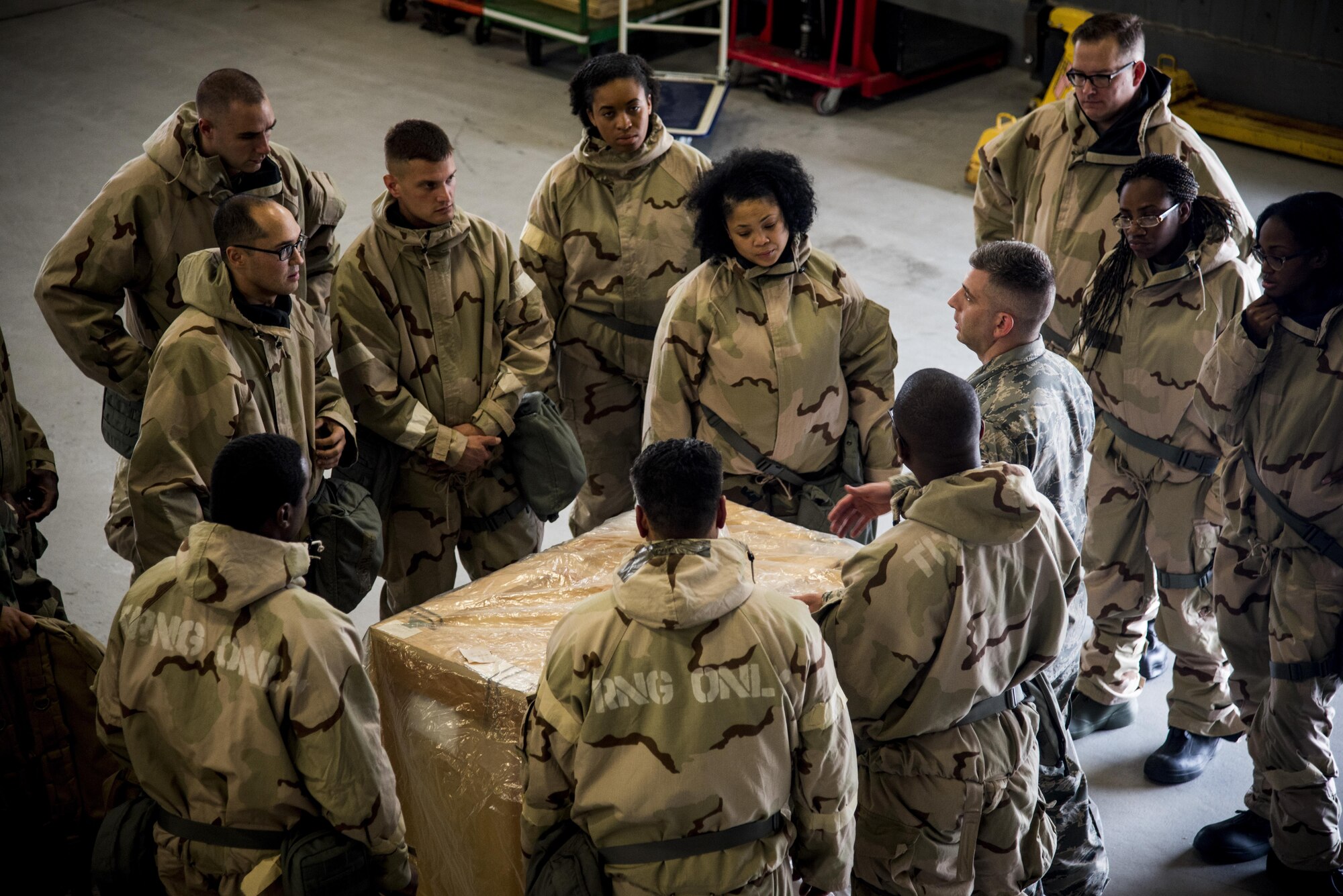 CBRN training a priority for Liberty Wing