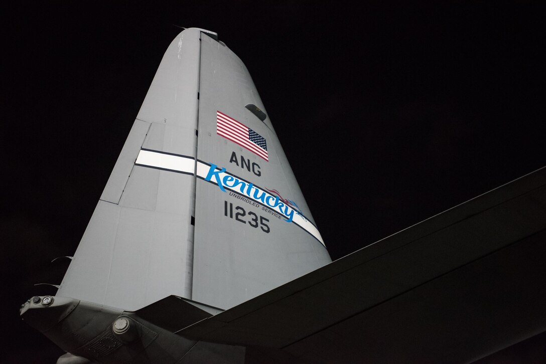 More than 7.2 million pounds of humanitarian aid has arrived at Luis Muñoz Marín International Airport in San Juan, Puerto Rico, since Sept. 23, carried by military aircraft from across the Department of Defense. Participating units include active-duty Air Force and Air National Guards wings in Kentucky, California, Connecticut, Georgia, Hawaii, Illinois, Missouri, Montana, New York, Rhode Island, Texas and West Virginia. (U.S. Air National Guard photo by Lt. Col. Dale Greer)