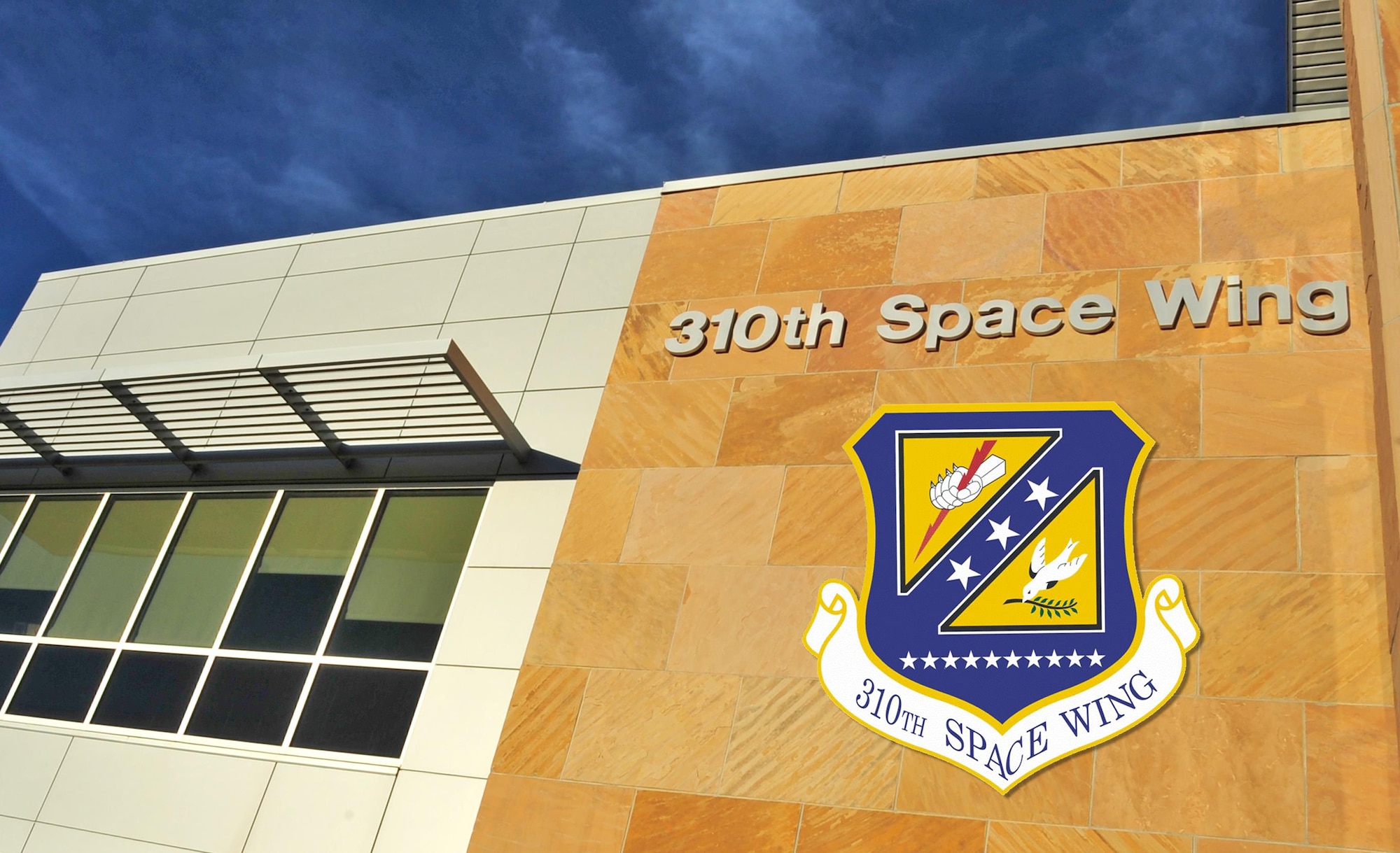 The 310th Space Wing headquarters building resides at Schriever AFB, Colorado, with geographically separated units at Peterson and Buckley AFB, Colorado, and Vandenberg AFB, Cali.