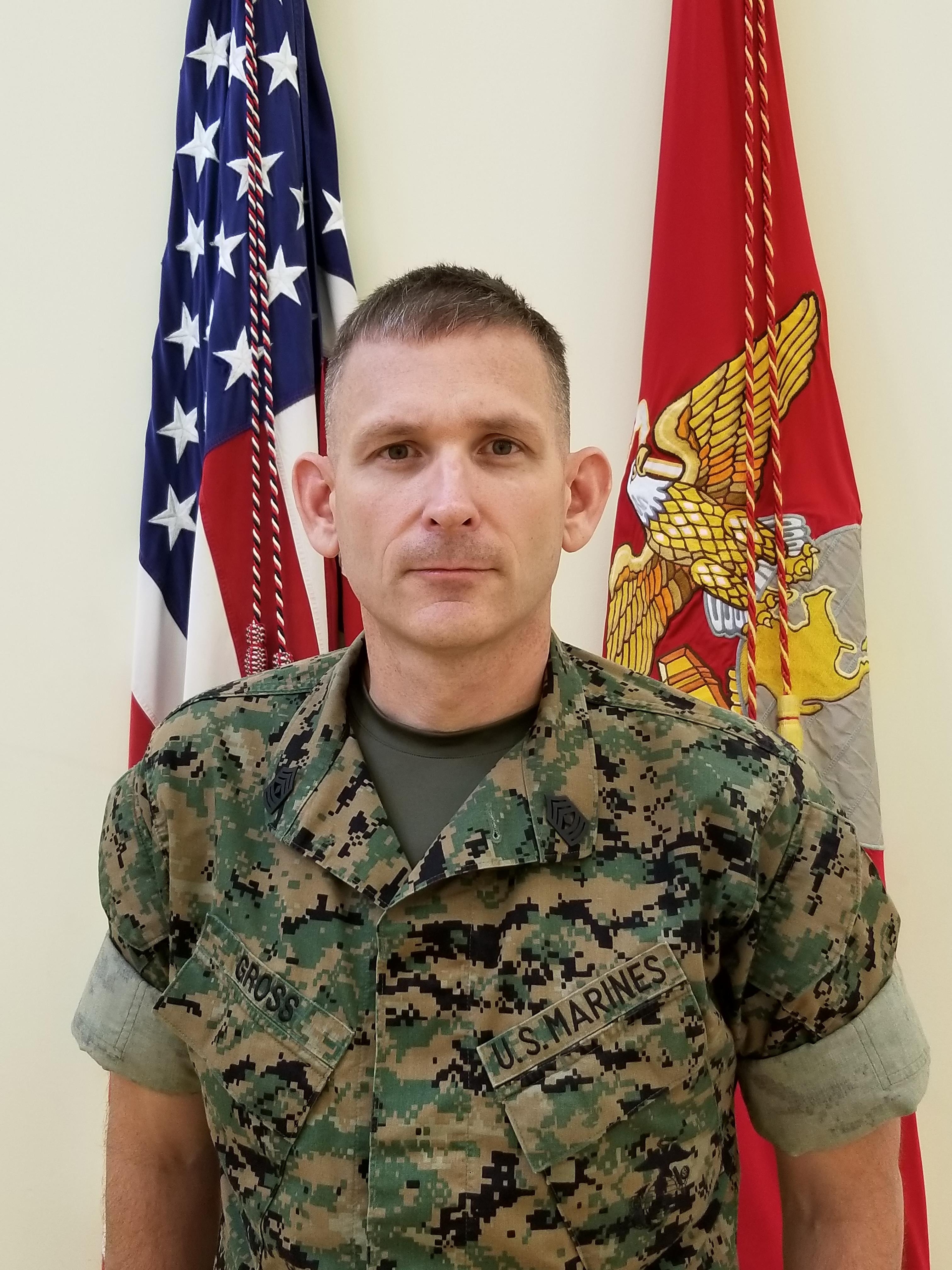 First Sergeant, Weapons Company, 2nd Battalion, 24th Marine Regiment