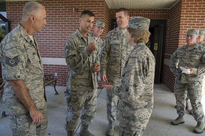 AFRC Commander visits Charleston