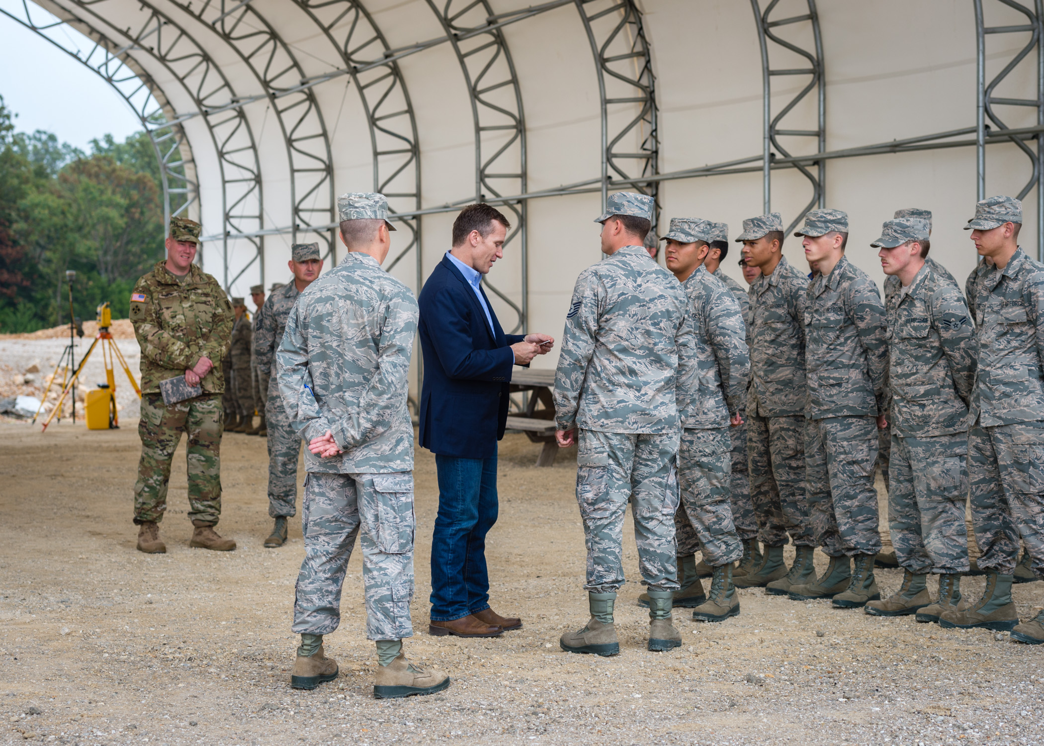 Governor S Visit To Fort Leonard Wood