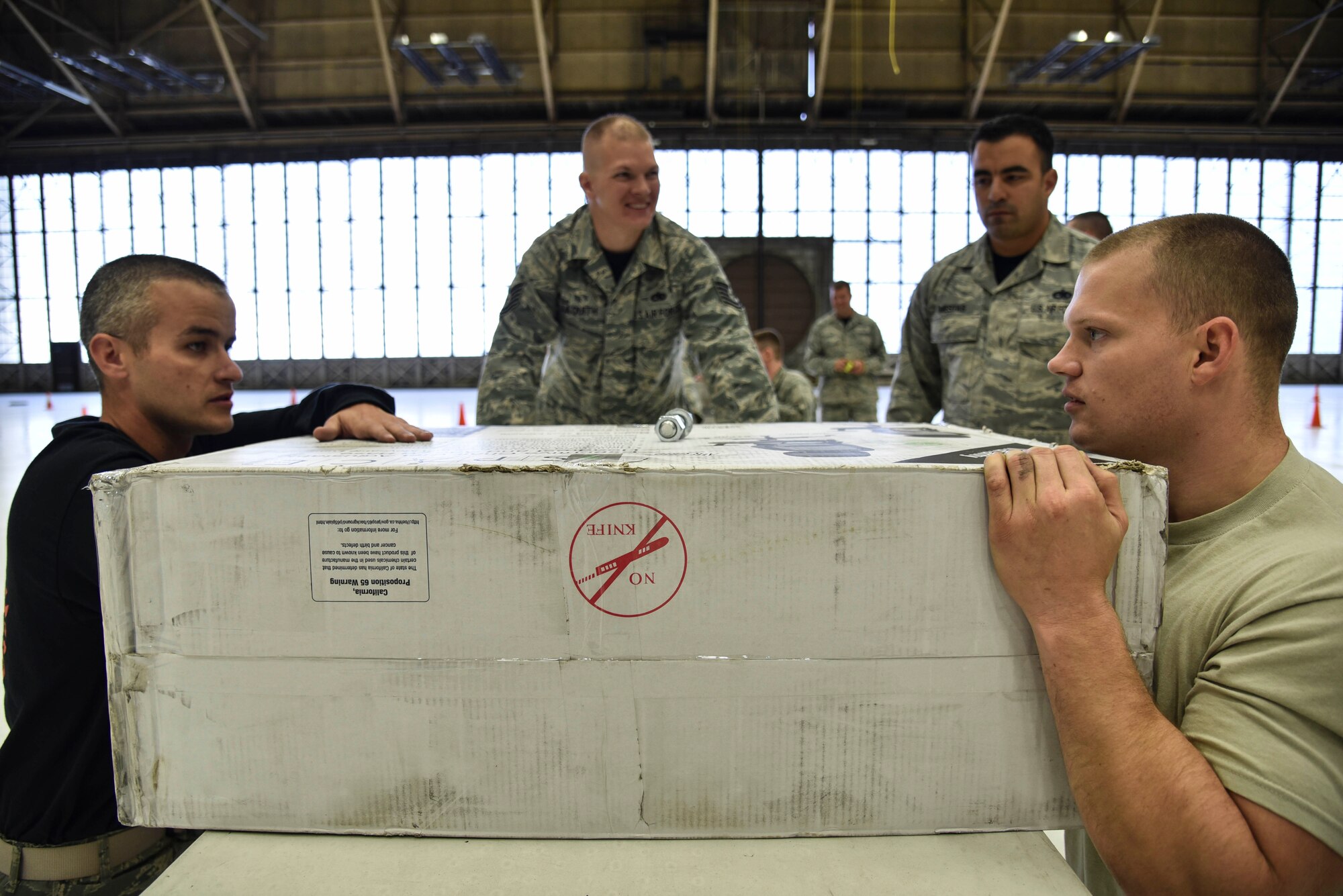 Airmen compete in MXG Fall Olympics