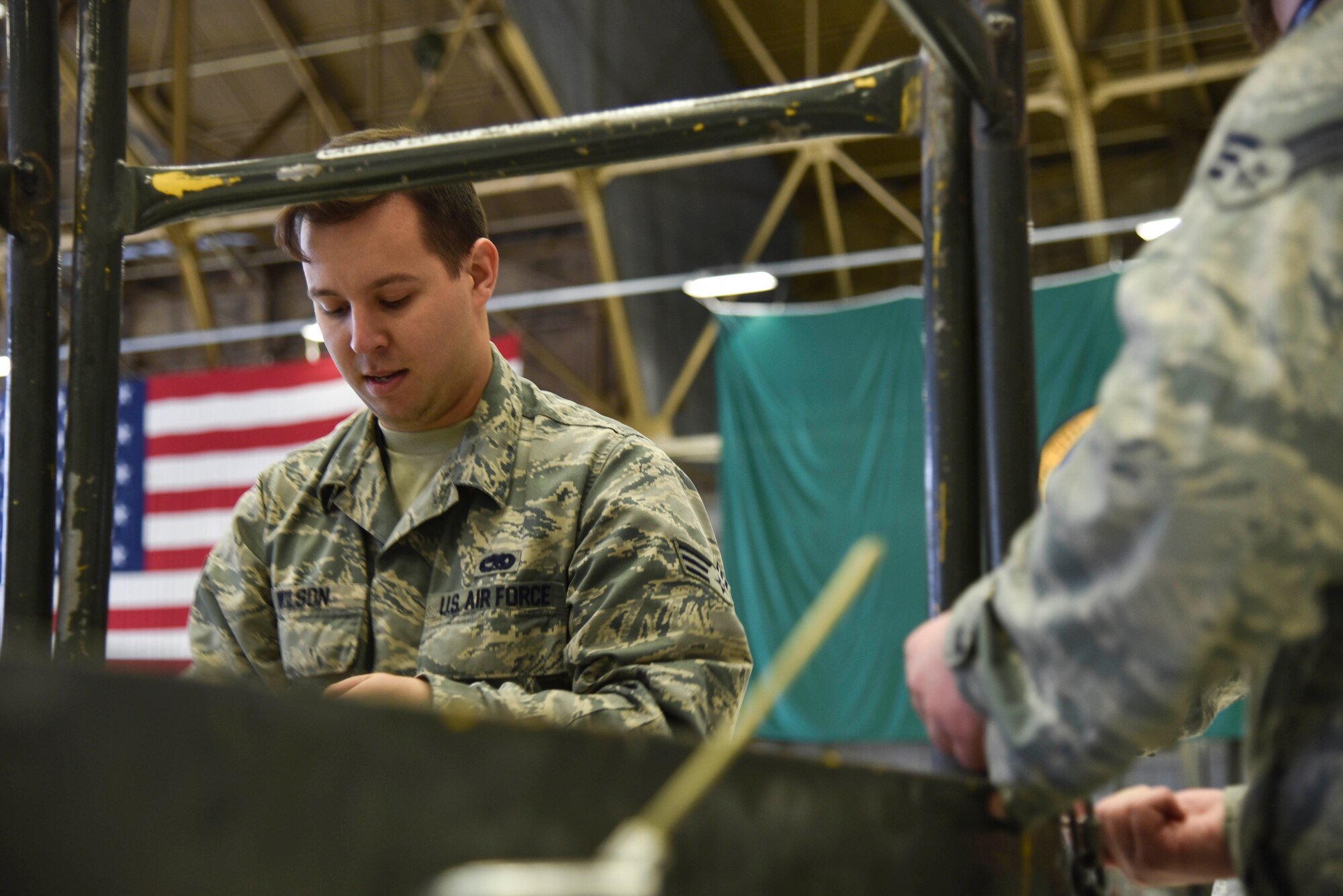 Airmen compete in MXG Fall Olympics