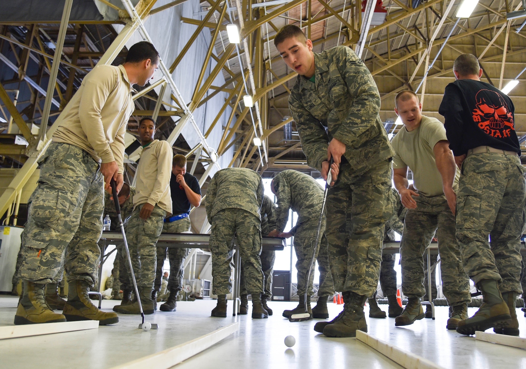 Airmen compete in MXG Fall Olympics