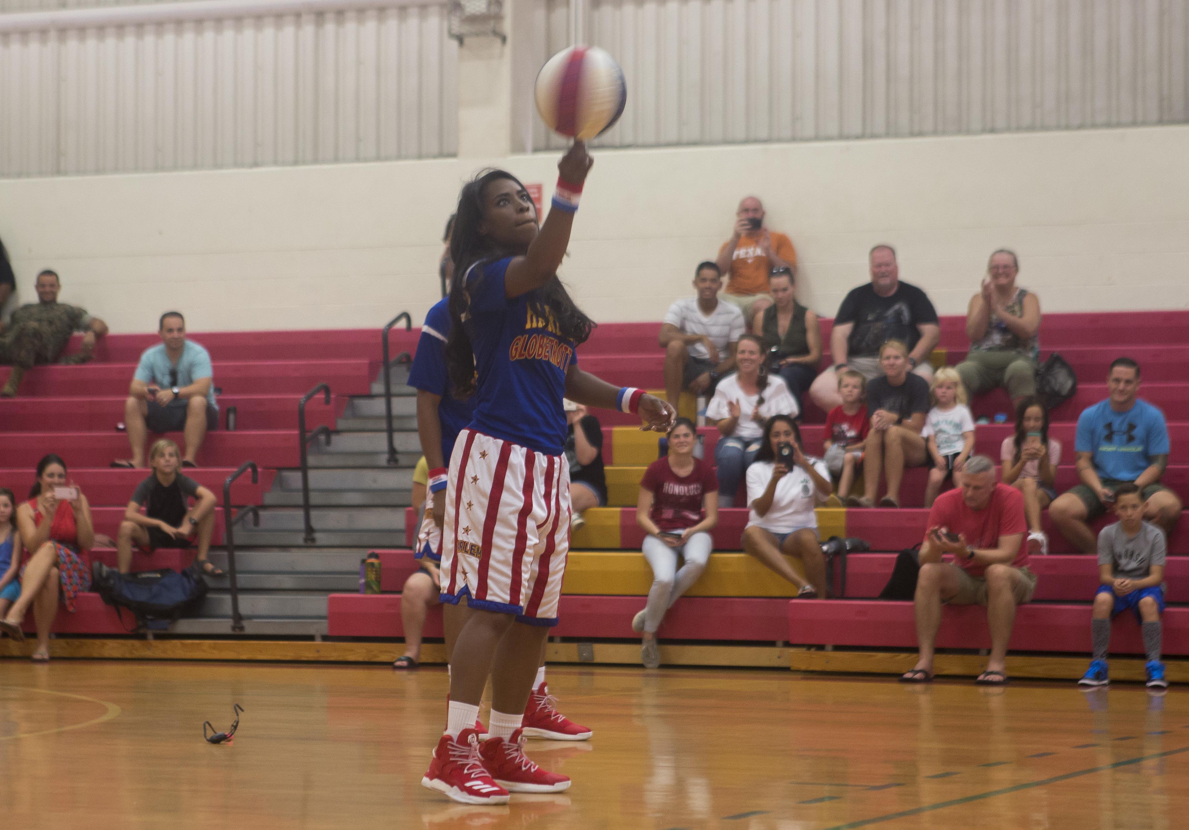 Harlem Globetrotters Visit Mcbh