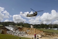 Lt. Gen. Todd Semonite discusses efforts underway at the Guajataca Dam in Puerto Rico on Oct. 12, 2017, with Mobile District and Jacksonville District. USACE is assisting the Puerto Rico Electric Power Authority in efforts to reduce the risk from Guajataca Dam to downstream communities. Click to read more...