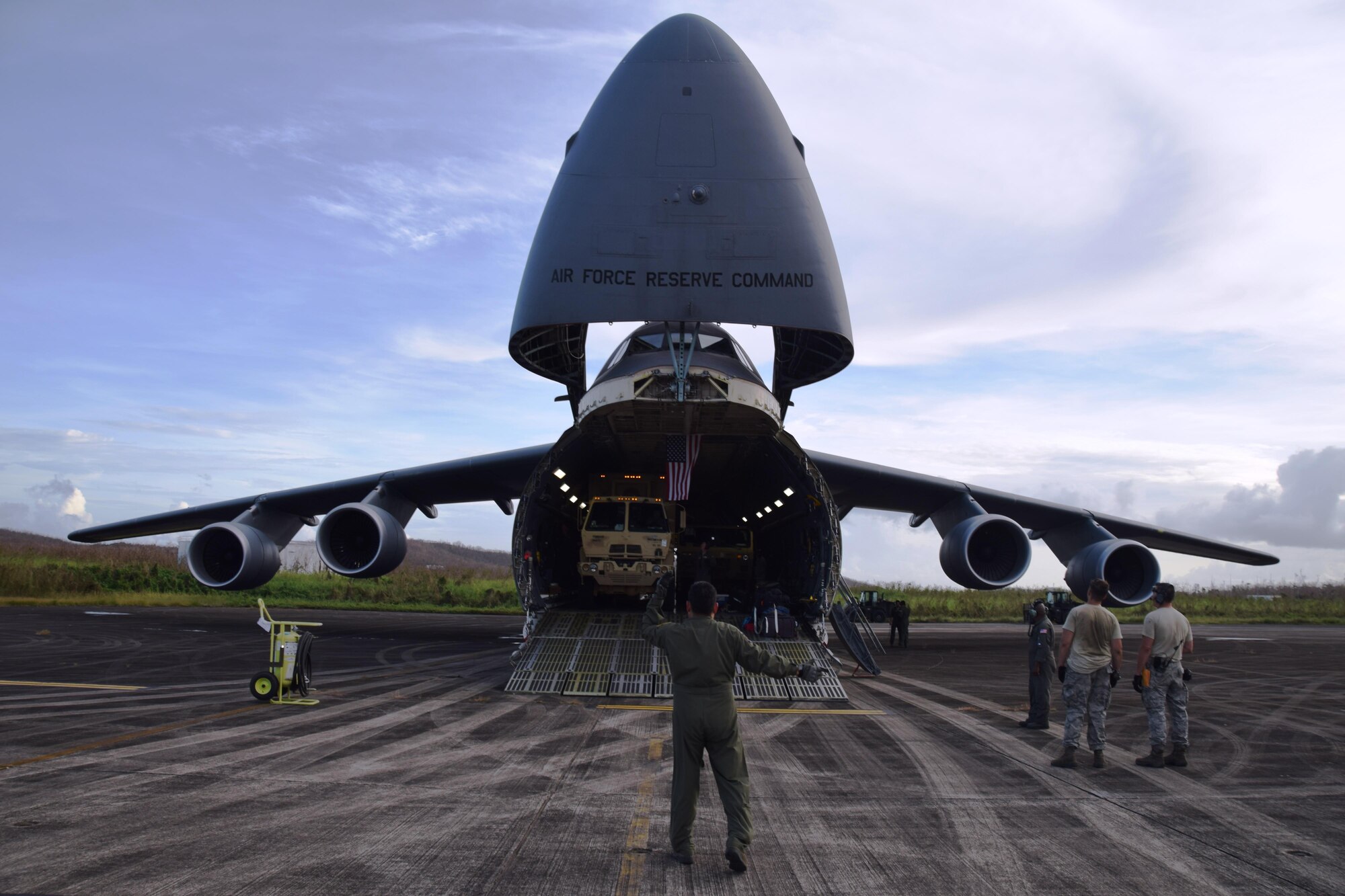 Reserve Citizen Airmen battle hurricanes on many fronts, save lives