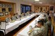 Chief Master Sgt. Frank Batten III, Air Combat Command's command chief, speaks with Airmen from the 557th Weather Wing at the King Dining Facility at Offutt Air Force Base, Oct. 4, 2017. Batten came to Offutt to see and experience all the base had to offer, and to meet the Airmen that drive the mission.