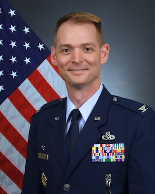 Official photo of 341st Maintenance Group Commander Col. David Miller.
