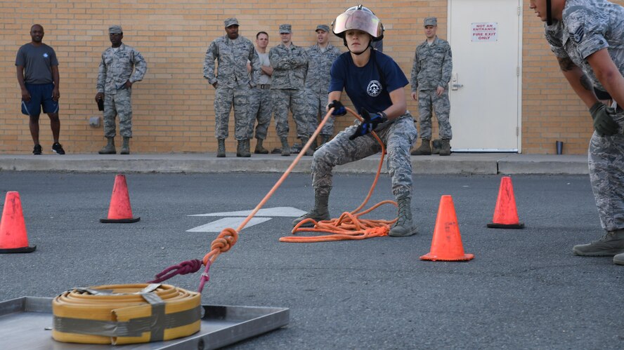 Barksdale’s Airmen show strengths at 2017 Fire Muster