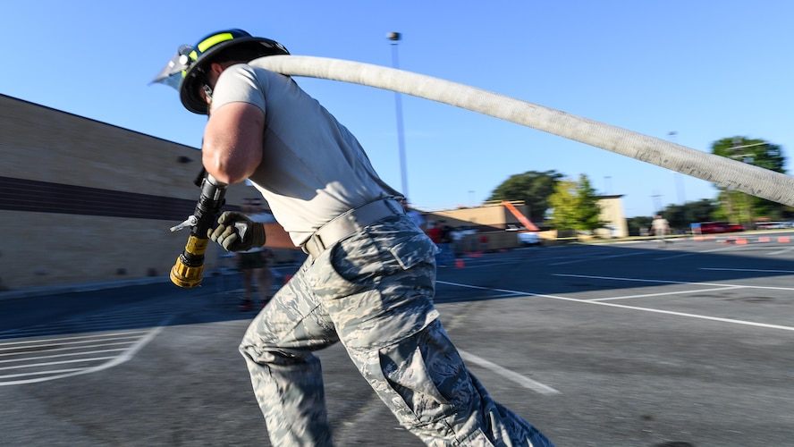 Barksdale’s Airmen show strengths at 2017 Fire Muster