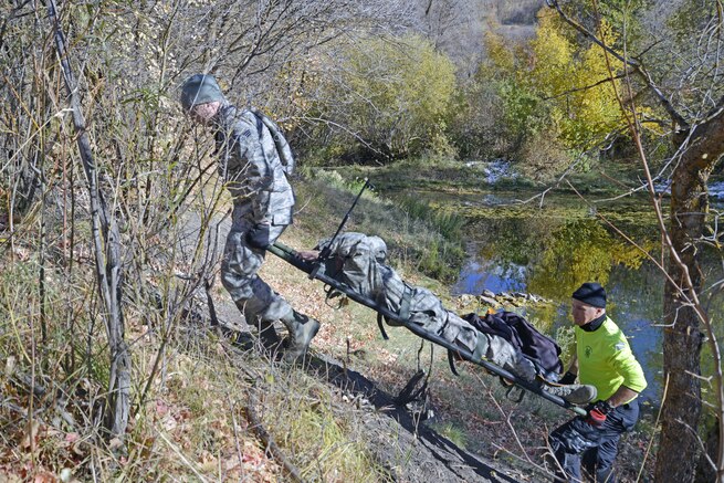 Utah CERFP Airmen compete in “Tough Blooder” race