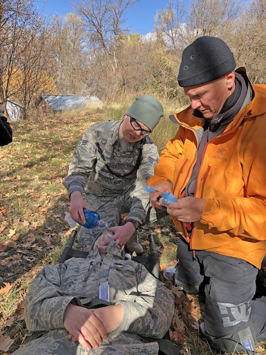 Utah CERFP Airmen compete in “Tough Blooder” race