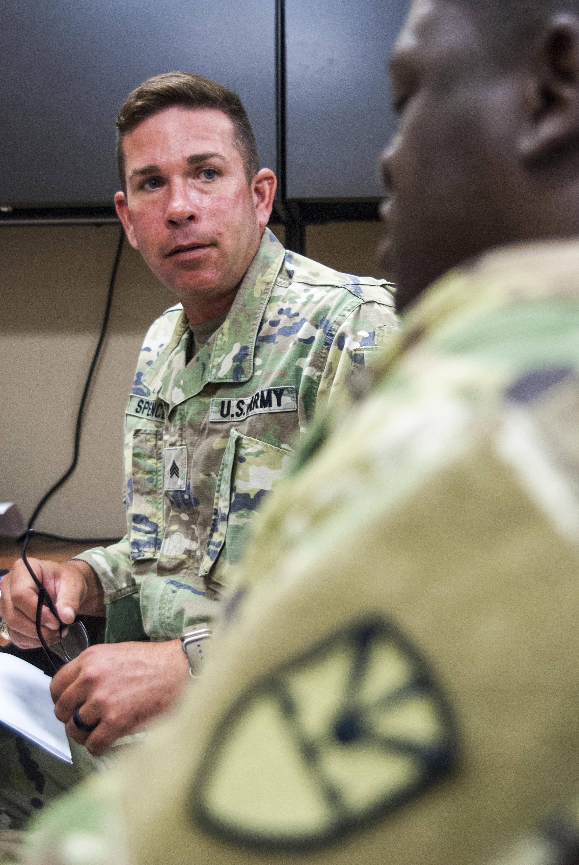 North Carolina Guard historians documenting hurricane response
