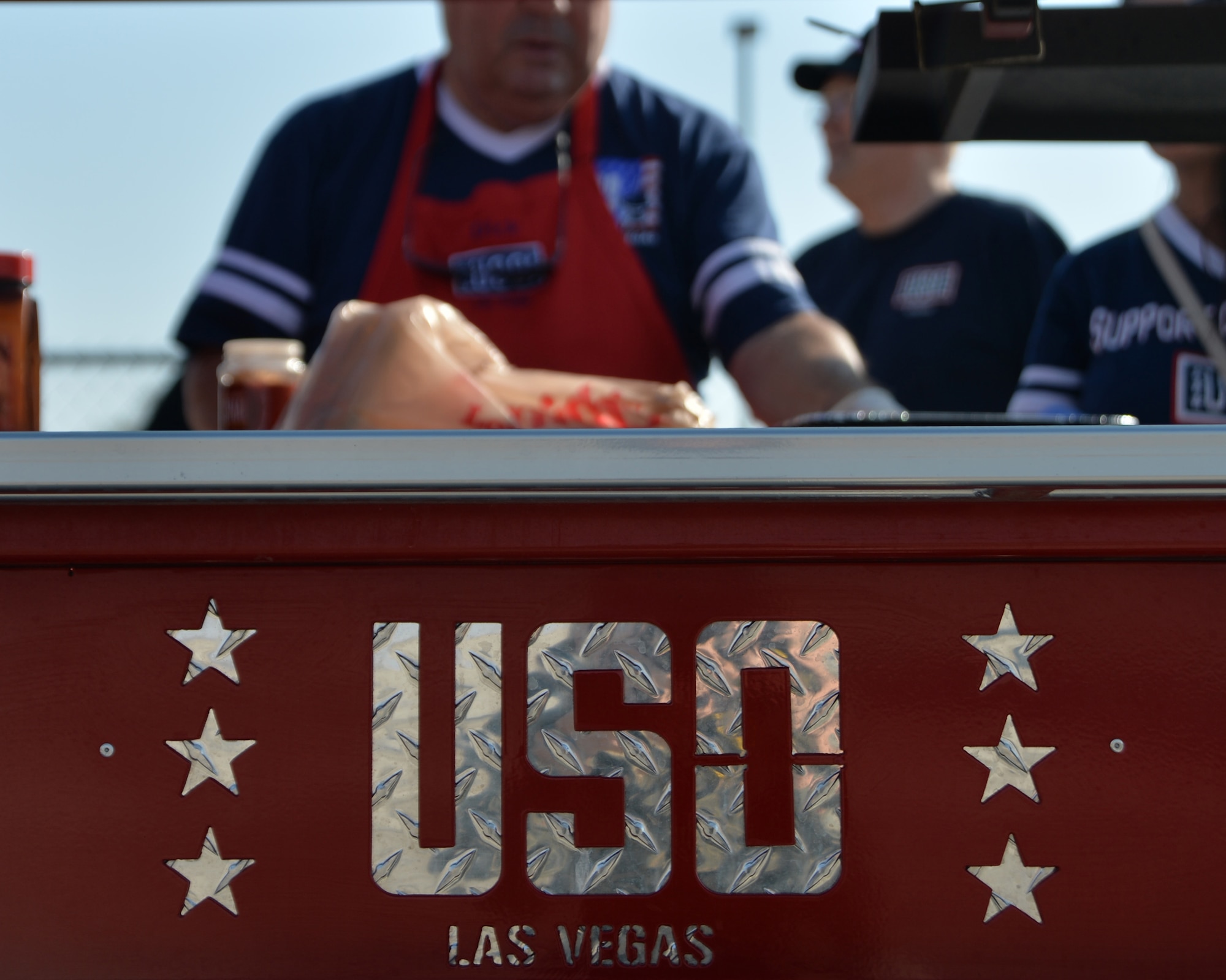 This is the first Las Vegas USO center to open and provide services on an Air Force instillation in Nevada.