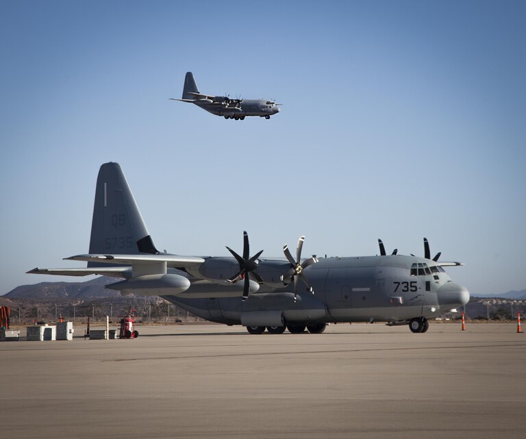 VMGR-352 returns from Hurricane Maria relief