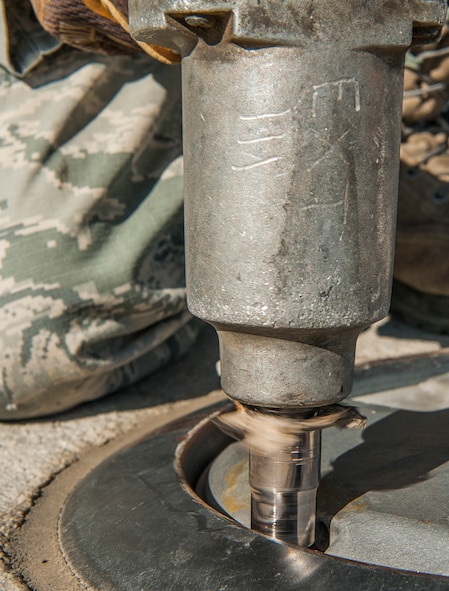 The 5th Civil Engineer Squadron electrical systems Airmen are responsible for maintaining all electrical systems on base, including airfield lighting systems, lighting protection systems and fire alarm systems.