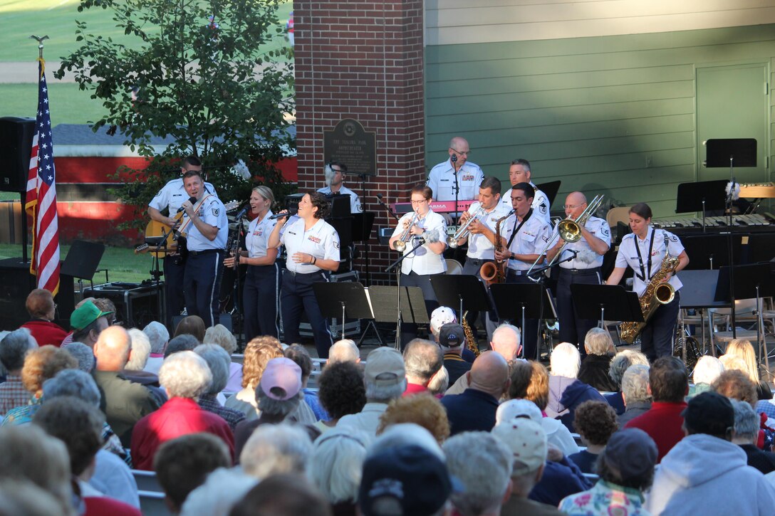 ANG Band of the Northeast Performs in New Philadelphia, Ohio