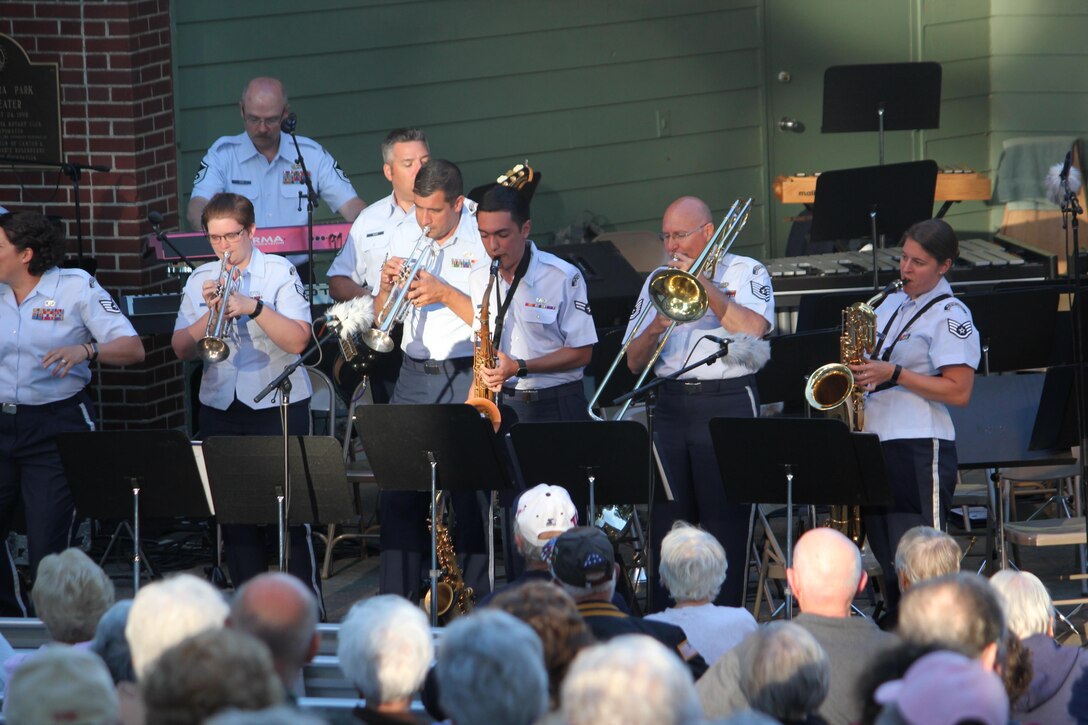 ANG Band of the Northeast Performs in New Philadelphia, Ohio