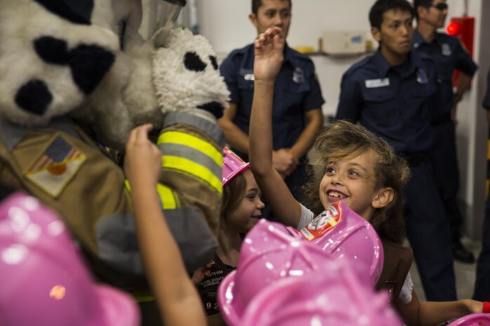 Awareness for Fire Prevention Week flares across MCAS Iwakuni