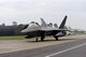 An F-22 Raptor taxis to the flightline on Royal Air Force Lakenheath, England, Oct. 19. Six F-22 Raptors transited through RAF Lakenheath. (U.S. Air Force photo/Airman 1st Class John Crawford)