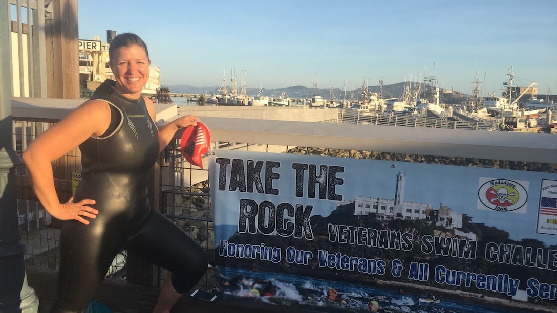 DLA Distribution San Joaquin’s executive officer “takes the rock”