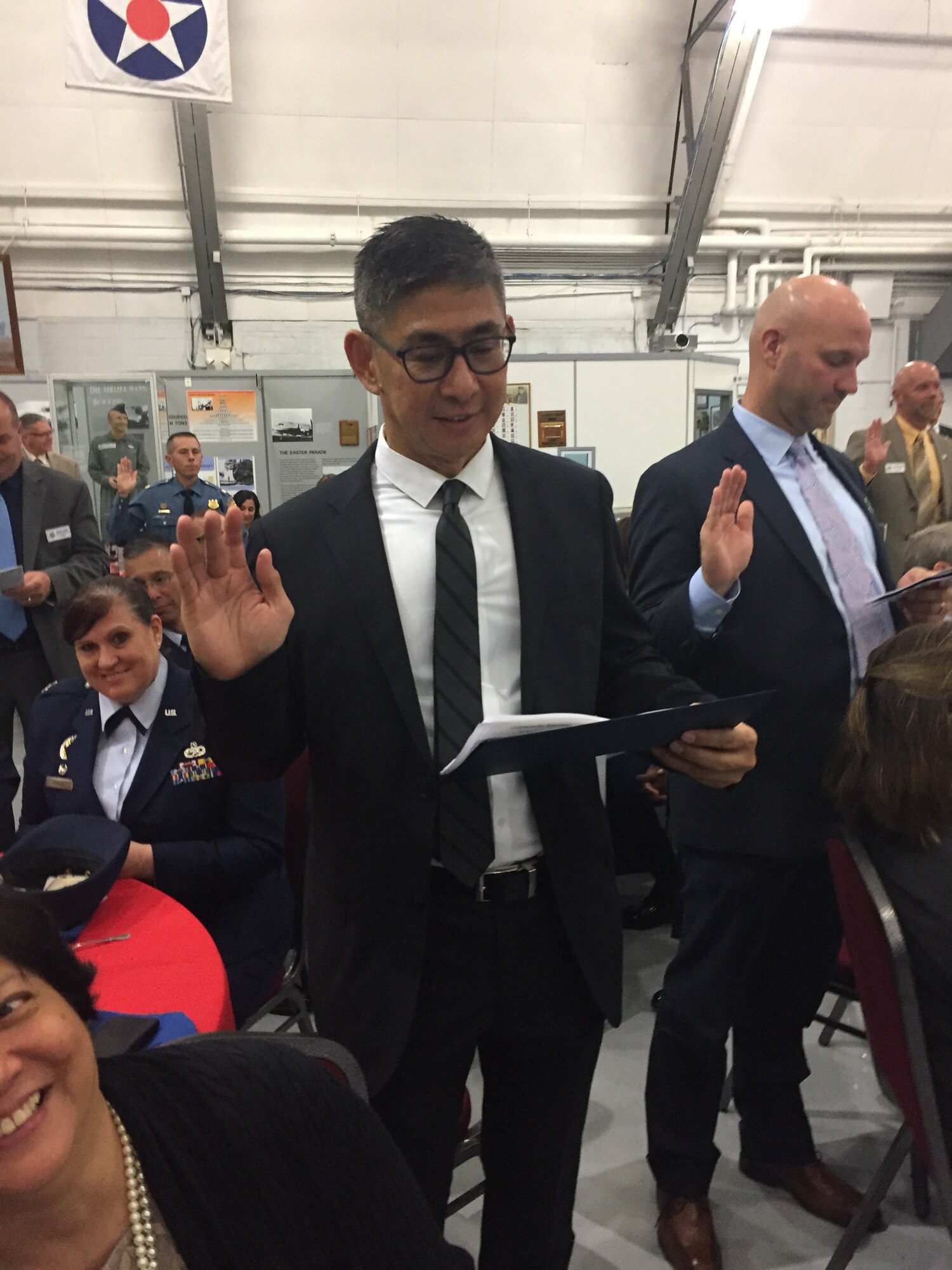 The program was started to help members of the community understand the importance of the base’s missions by being matched with military commanders. (U.S. Air Force photo/Veronica Aceveda)