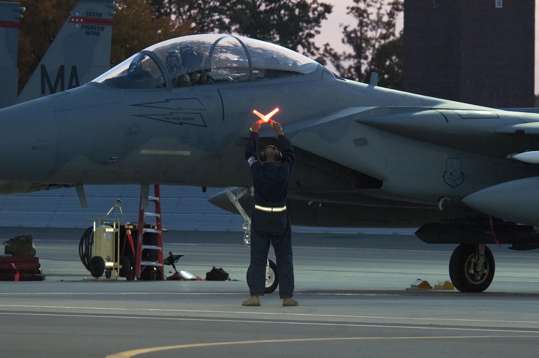 104th Fighter Wing Critical Night Flying Training