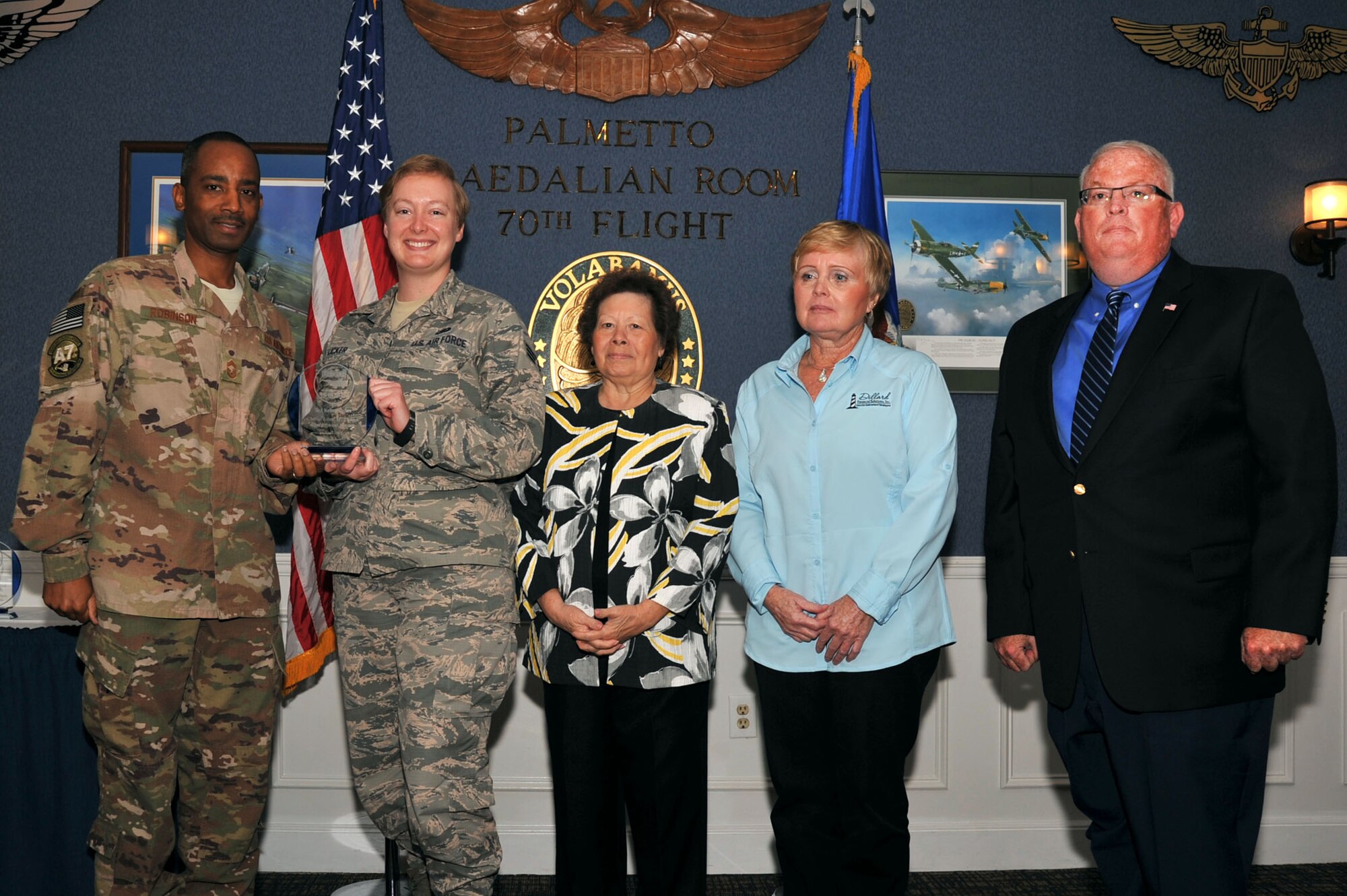 The luncheon recognized second and third quarter J.J. Pollock Sharp Awards recipients selected by a Team Shaw Chief’s Group committee.