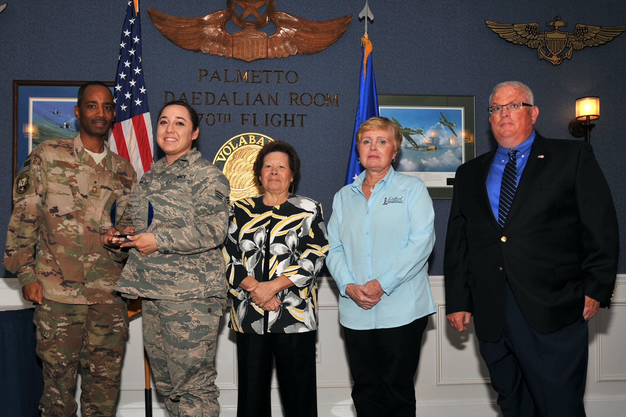 The luncheon recognized second and third quarter J.J. Pollock Sharp Awards recipients selected by a Team Shaw Chief’s Group committee.
