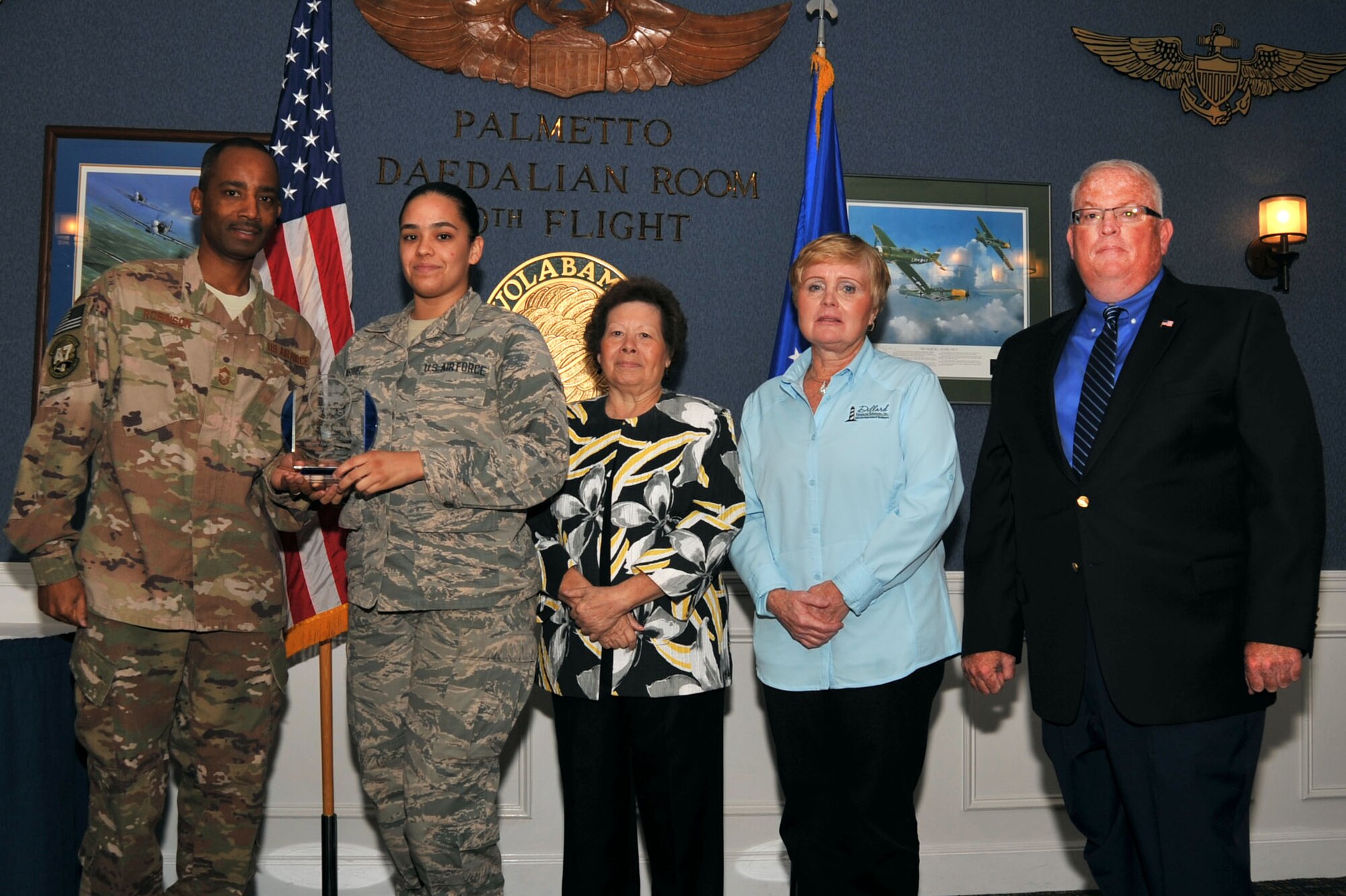 The luncheon recognized second and third quarter J.J. Pollock Sharp Awards recipients selected by a Team Shaw Chief’s Group committee.