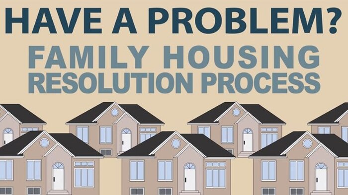 Family Housing Resolution Process