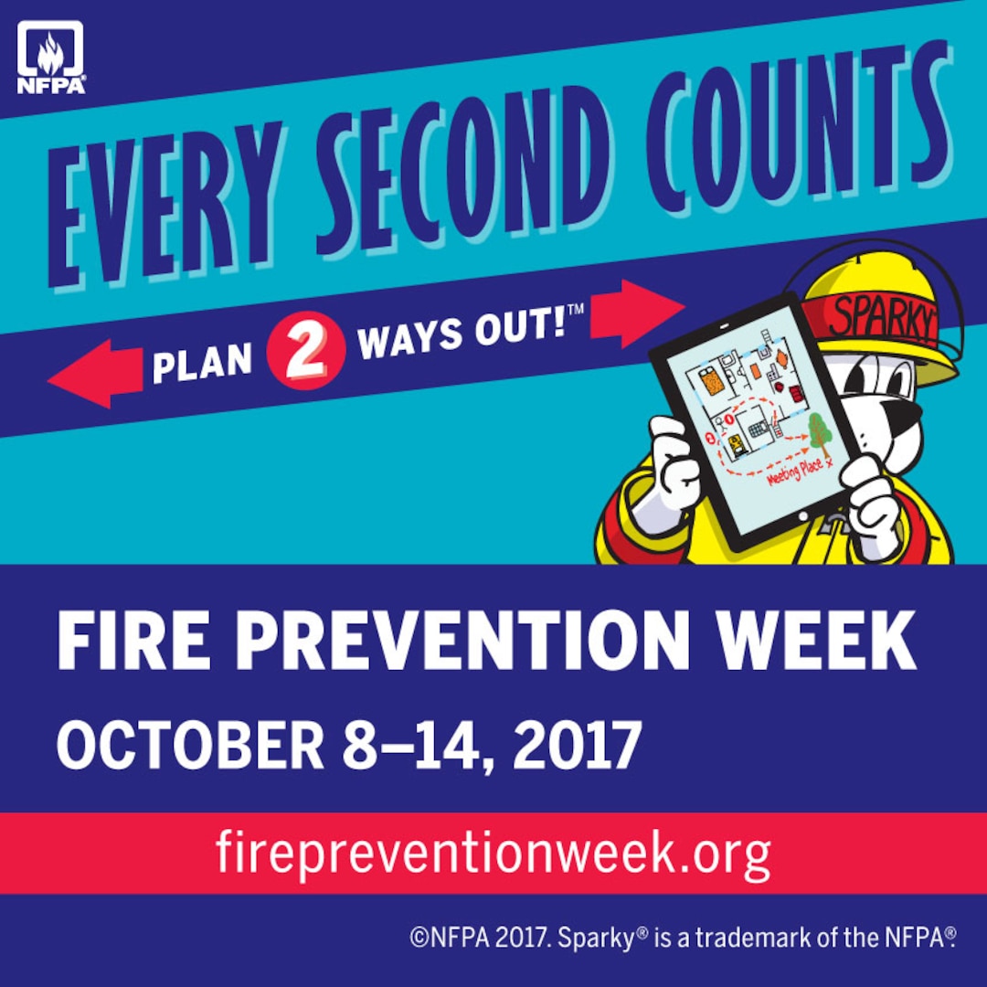 The Defense Distribution Center, Susquehanna installation kicked off Fire Prevention Week Oct. 10 with an informational display.