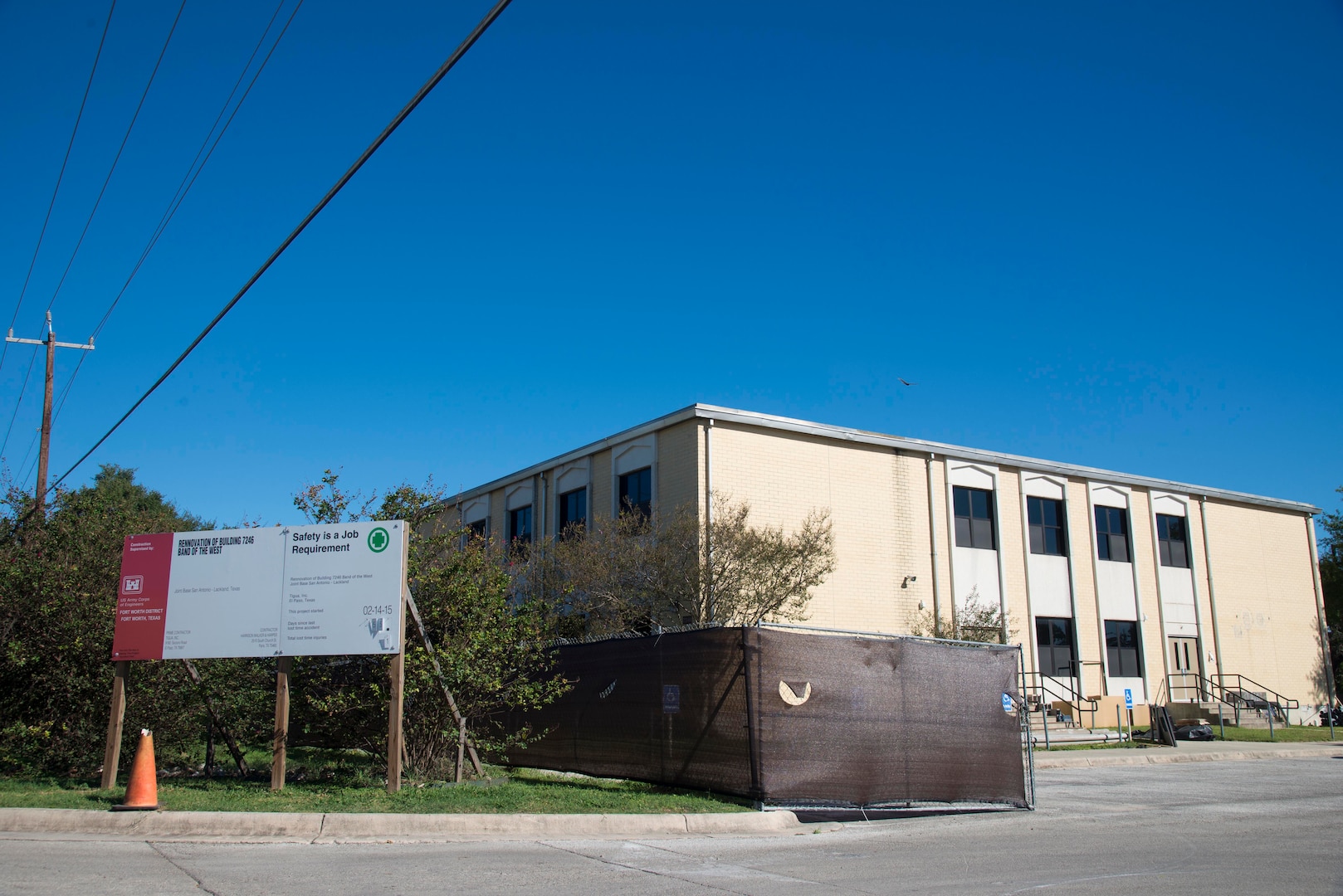 Band of the West is moving to its new home, the former basic military training reception center at Joint Base San Antonio-Lackland, in early November 2017. The $7 million dollar renovation project began in 2014, however, due to congressional sequestration, construction was halted and did not resumed until December 2016.