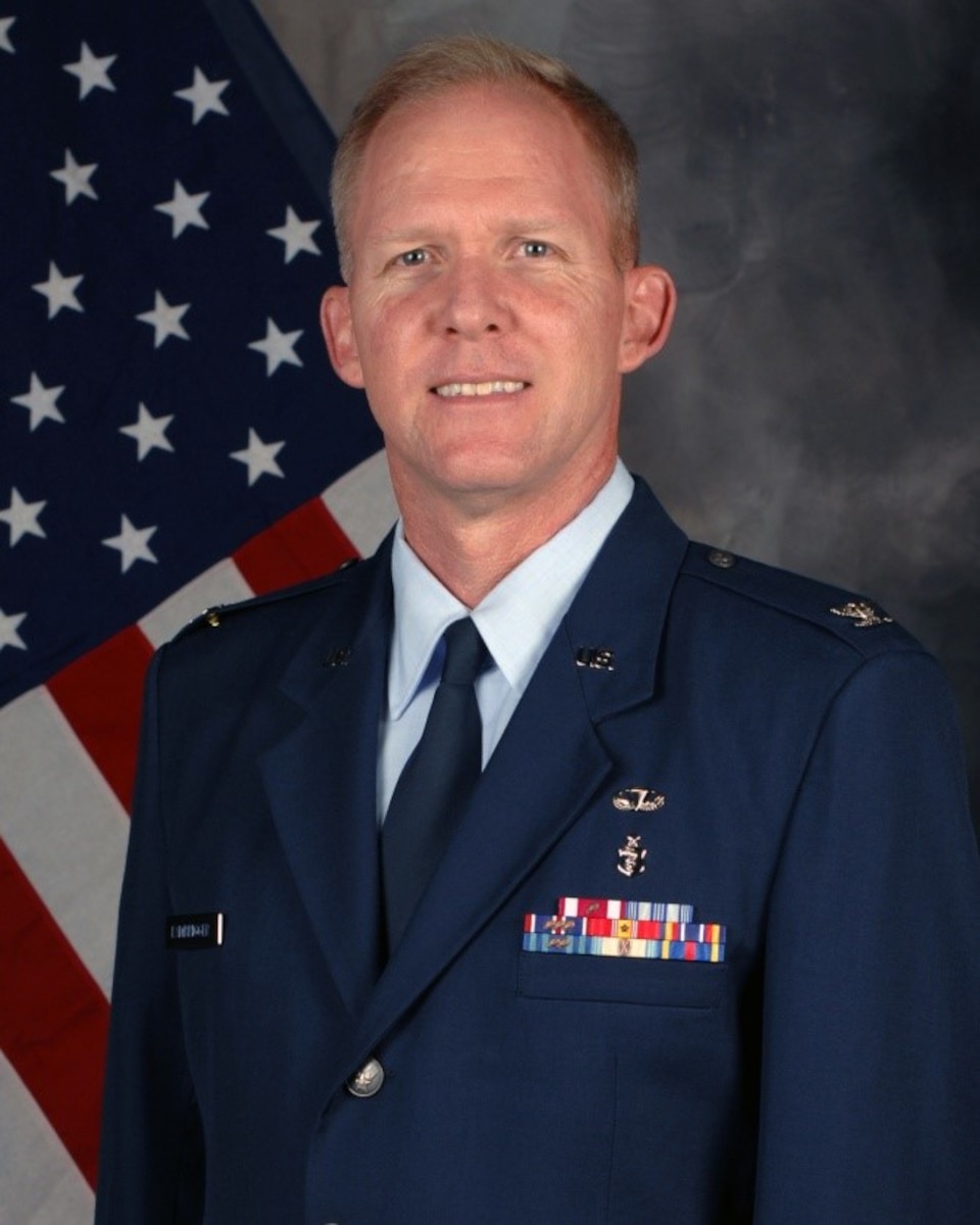 Photo of Colonel Darrin D. Lambrigger, the Mobilization Assistant to the Command Surgeon, Headquarters Air Combat Command.