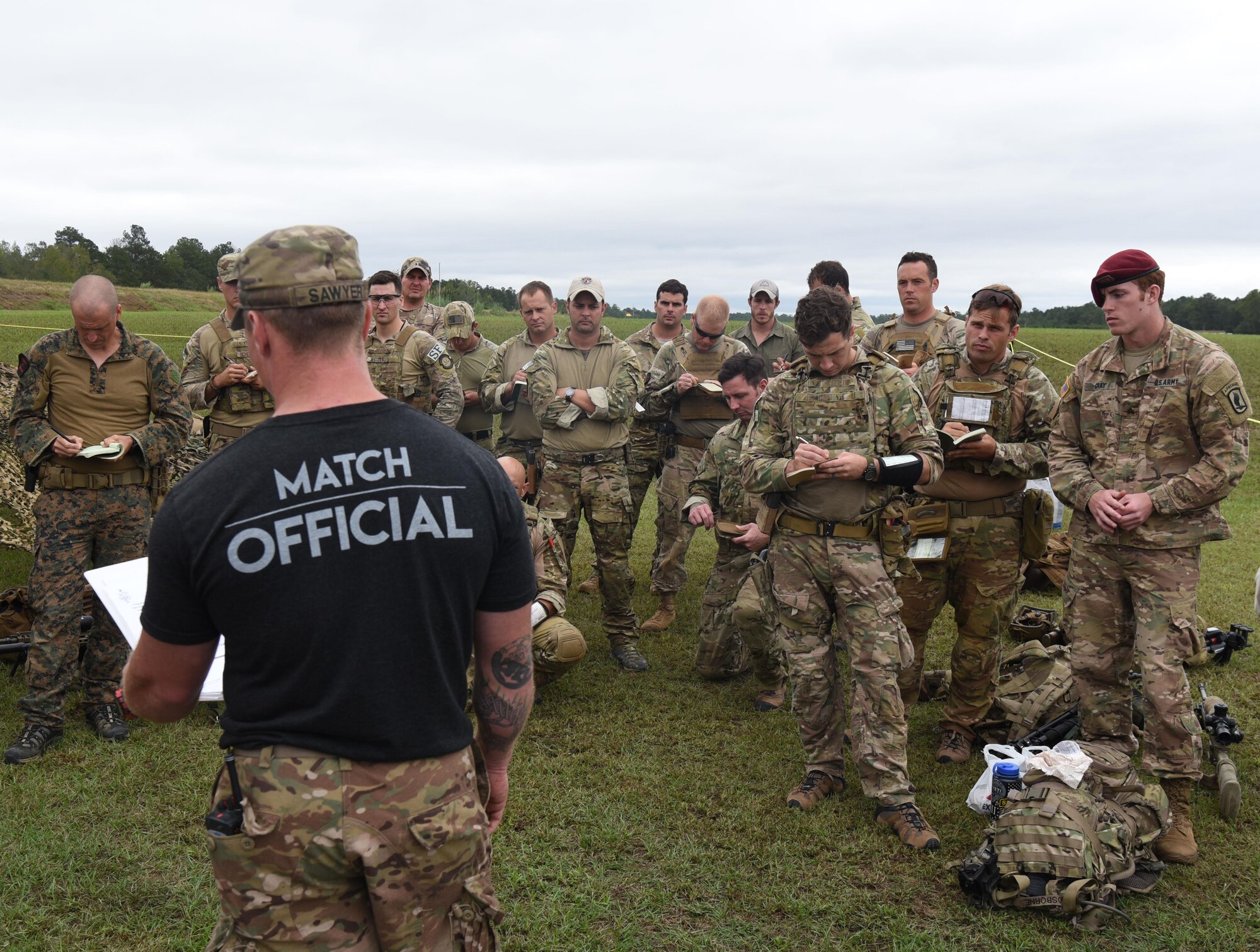 U.S. Air Force security forces members participated in the 17th Annual International Sniper Competition Oct.